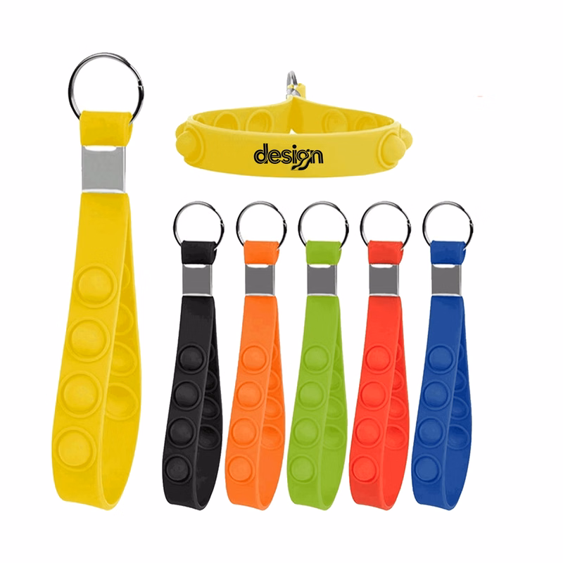 Eco-Friendly Food-Grade Silicone Rat Slayer Keychain
