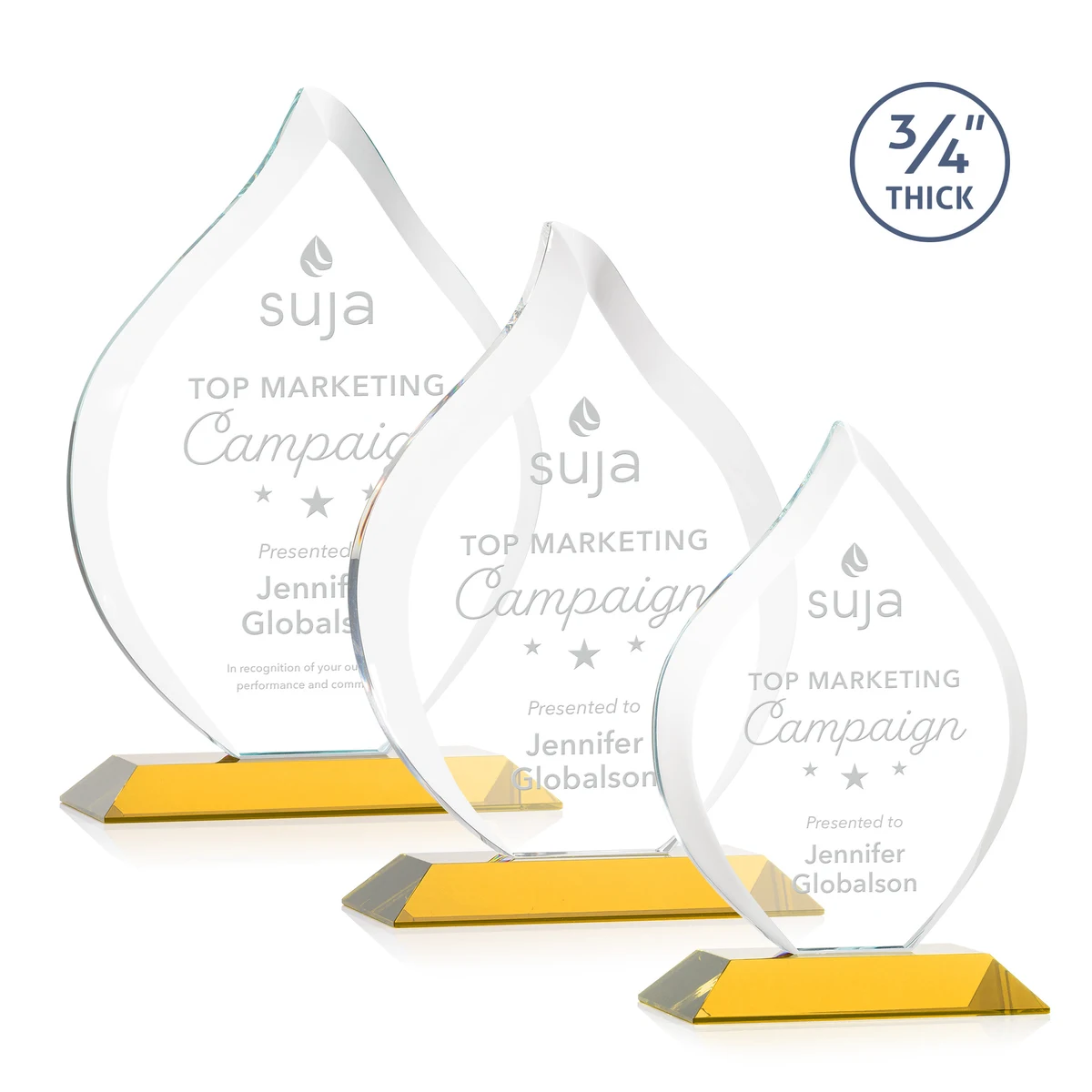 Worthington Flame Award - Amber 1
