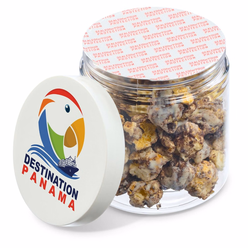 8 OZ JAR OF POPINSANITY ARTISANAL POPCORN