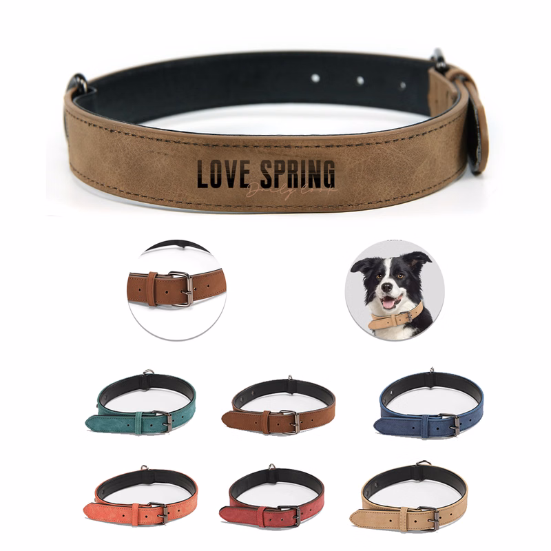 Leatherette Dog Collars