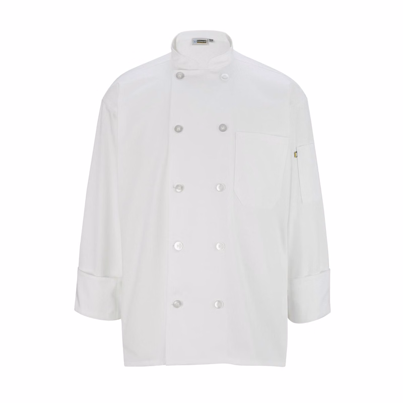 10 Button Long Sleeve Chef Coat