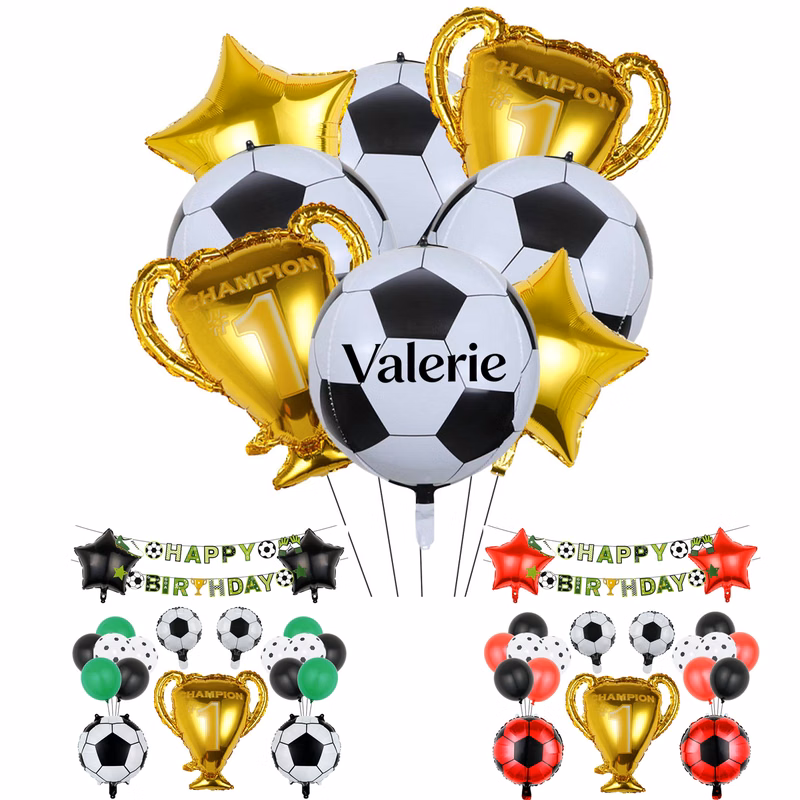World Cup Soccer Balloon Set