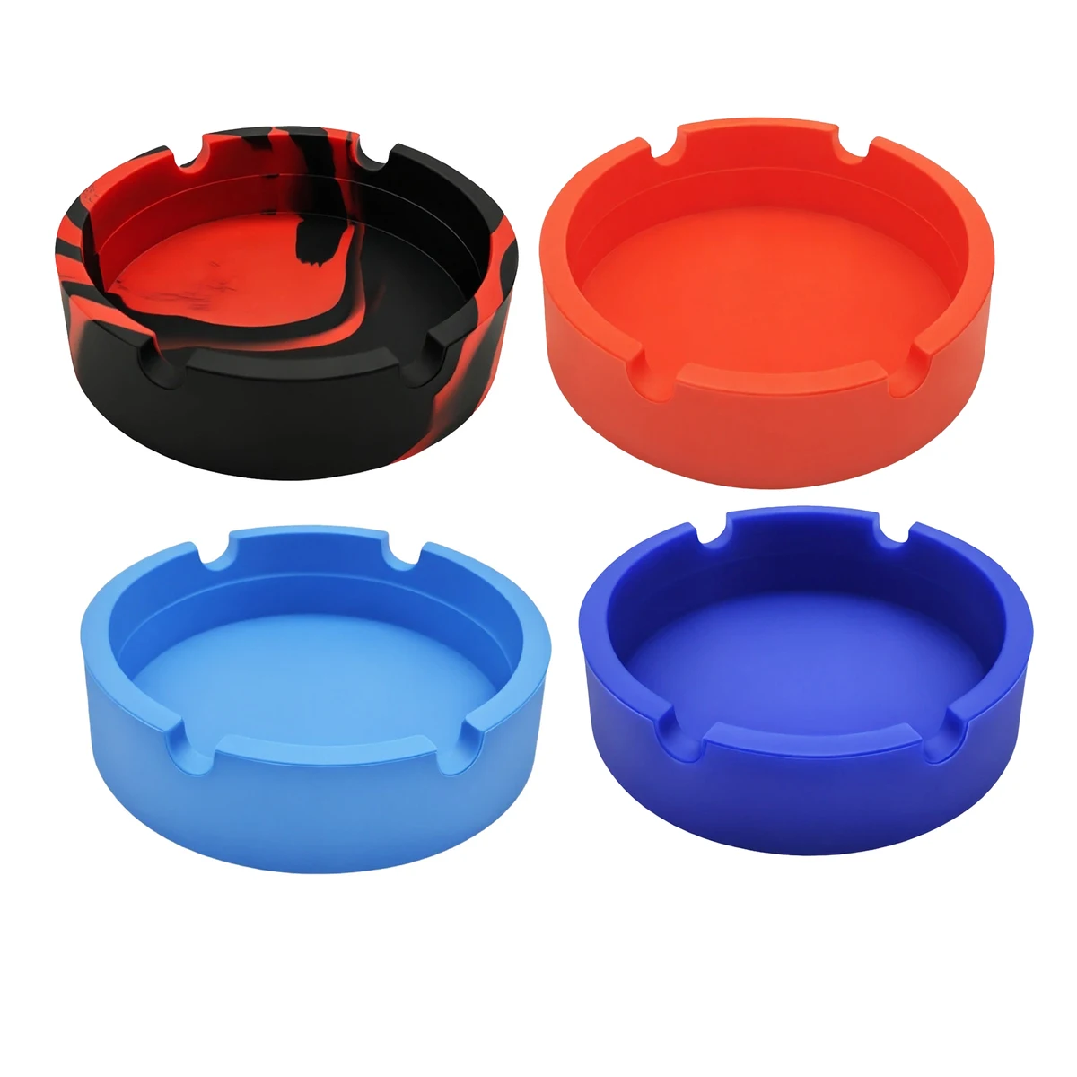 Circular Silicone Ashtray 1