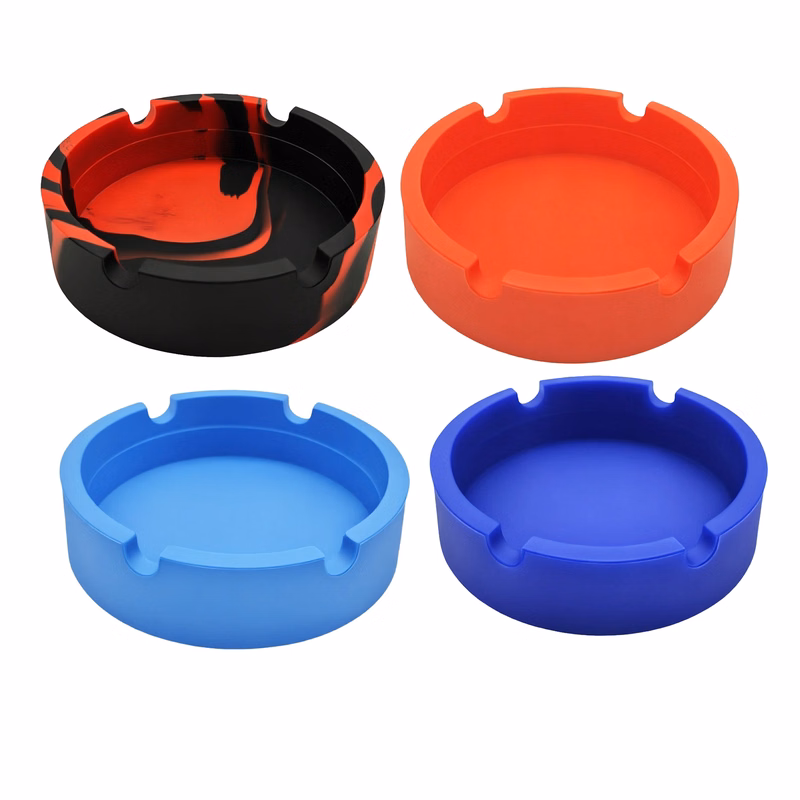 Circular Silicone Ashtray