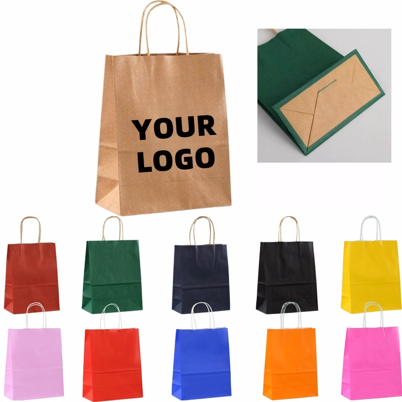 Kraft Paper Bags With Handles