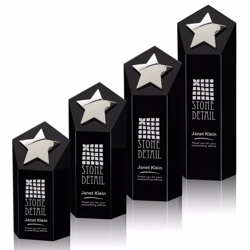 Dorchester Silver Star Award - Black