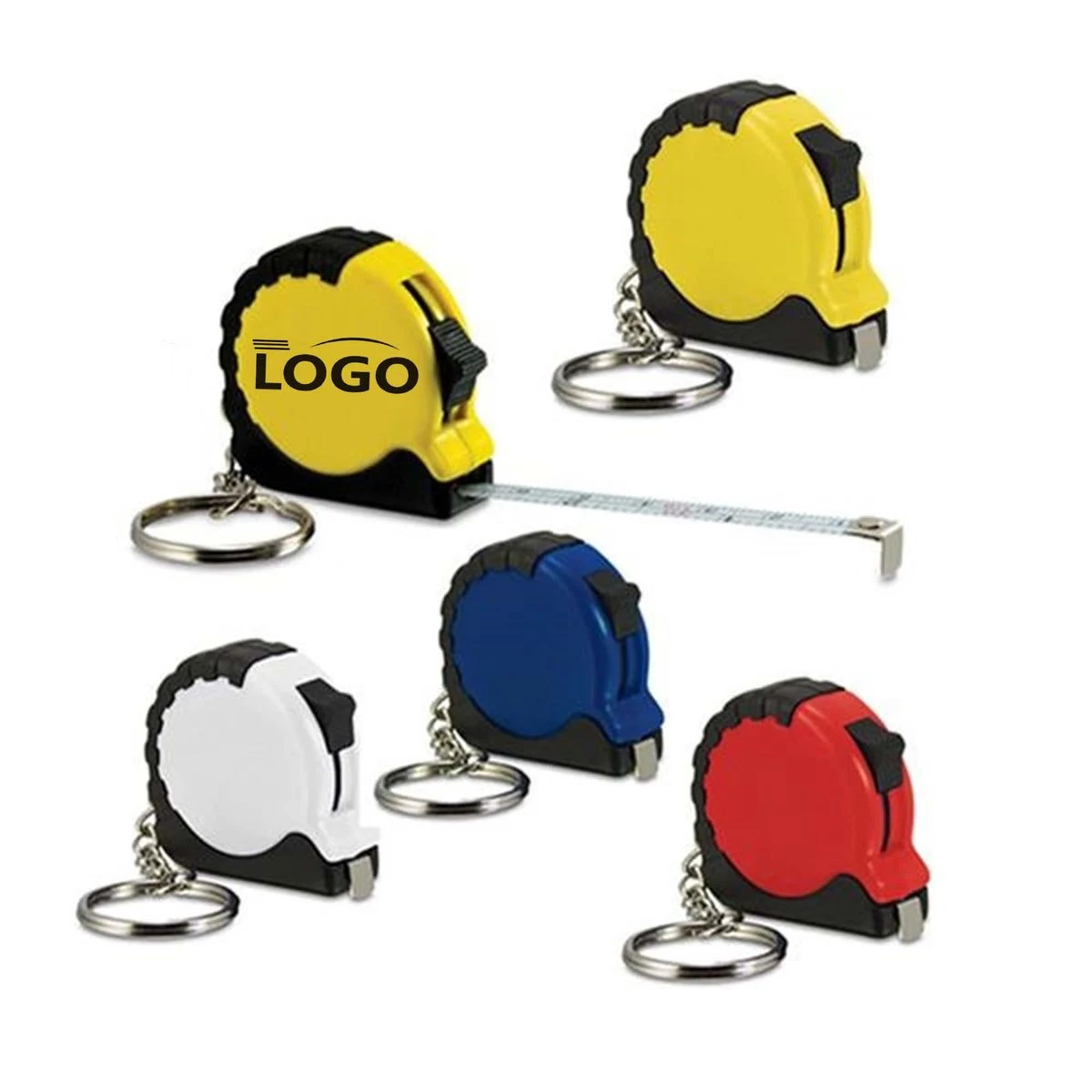 Portable Mini Tape Measure Keychain 1