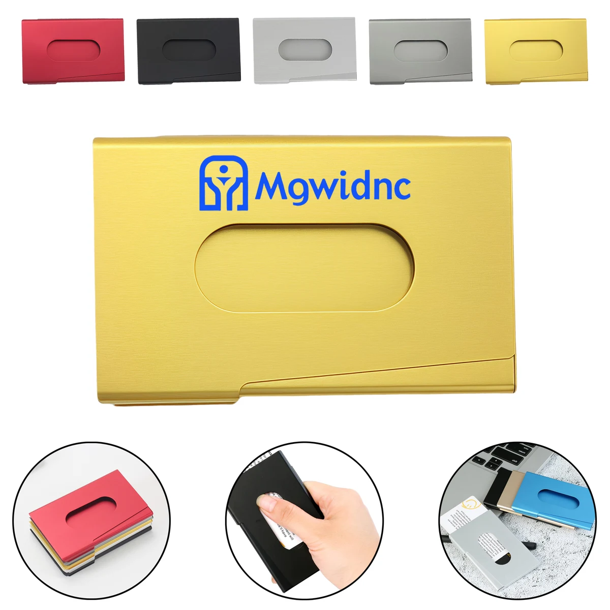 Portable Business Card Holder - Compact 1