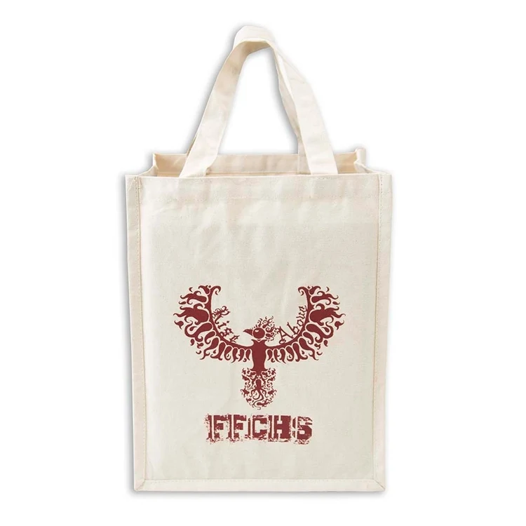 "Trenton" Cotton Canvas Tote Bag 1