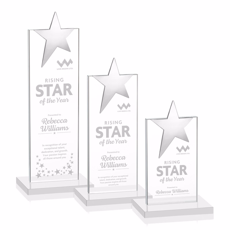 Bryanston Chrome Star Award - White