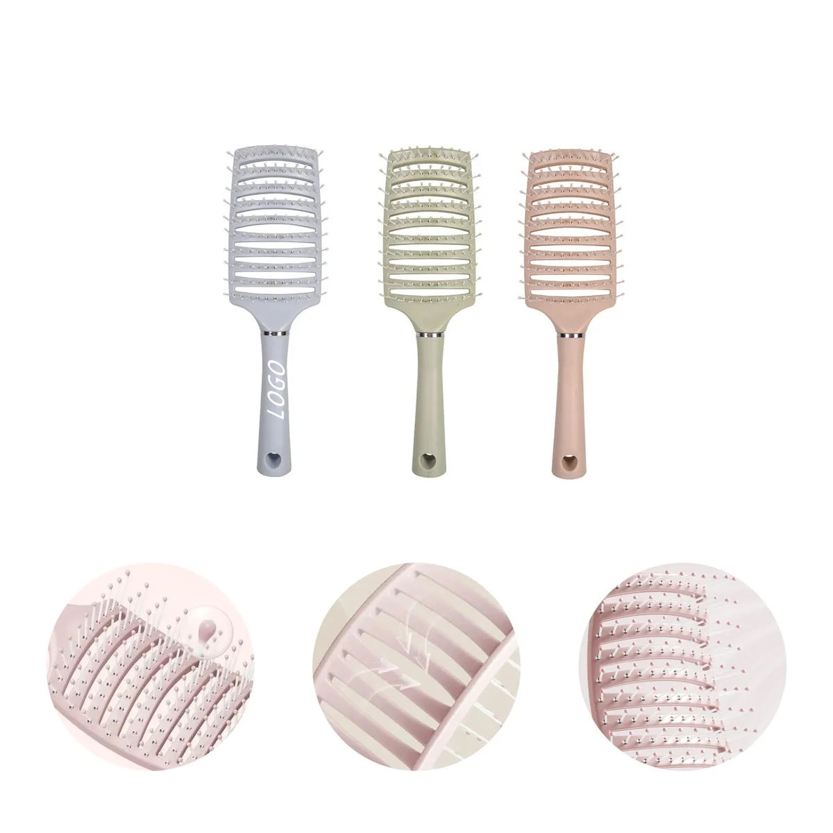 Pork Rib Comb With Logo For Gift, Surprise, Girlfriend 1