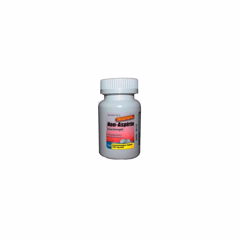 Acetaminophen Extra-Strength Tablets - 500 mg 100 Count