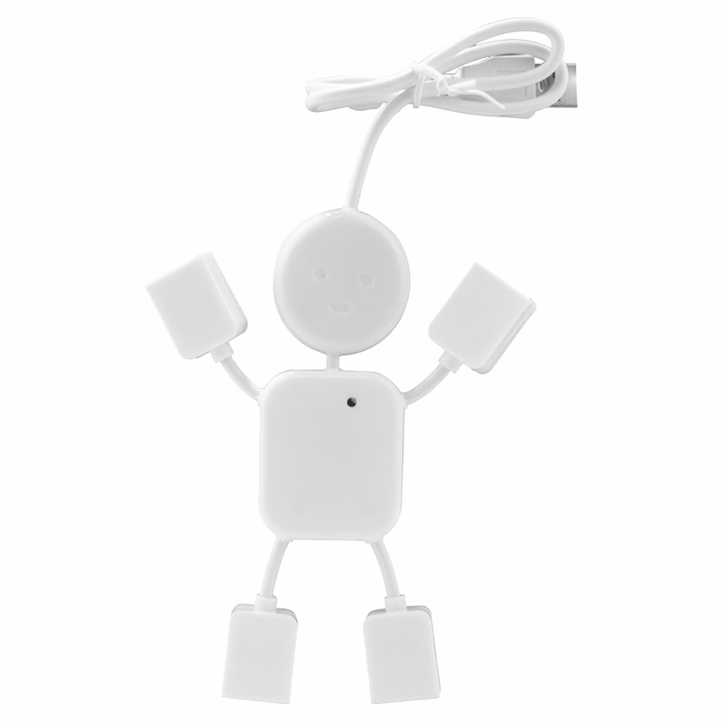Man Shape 4 Port USB Hub