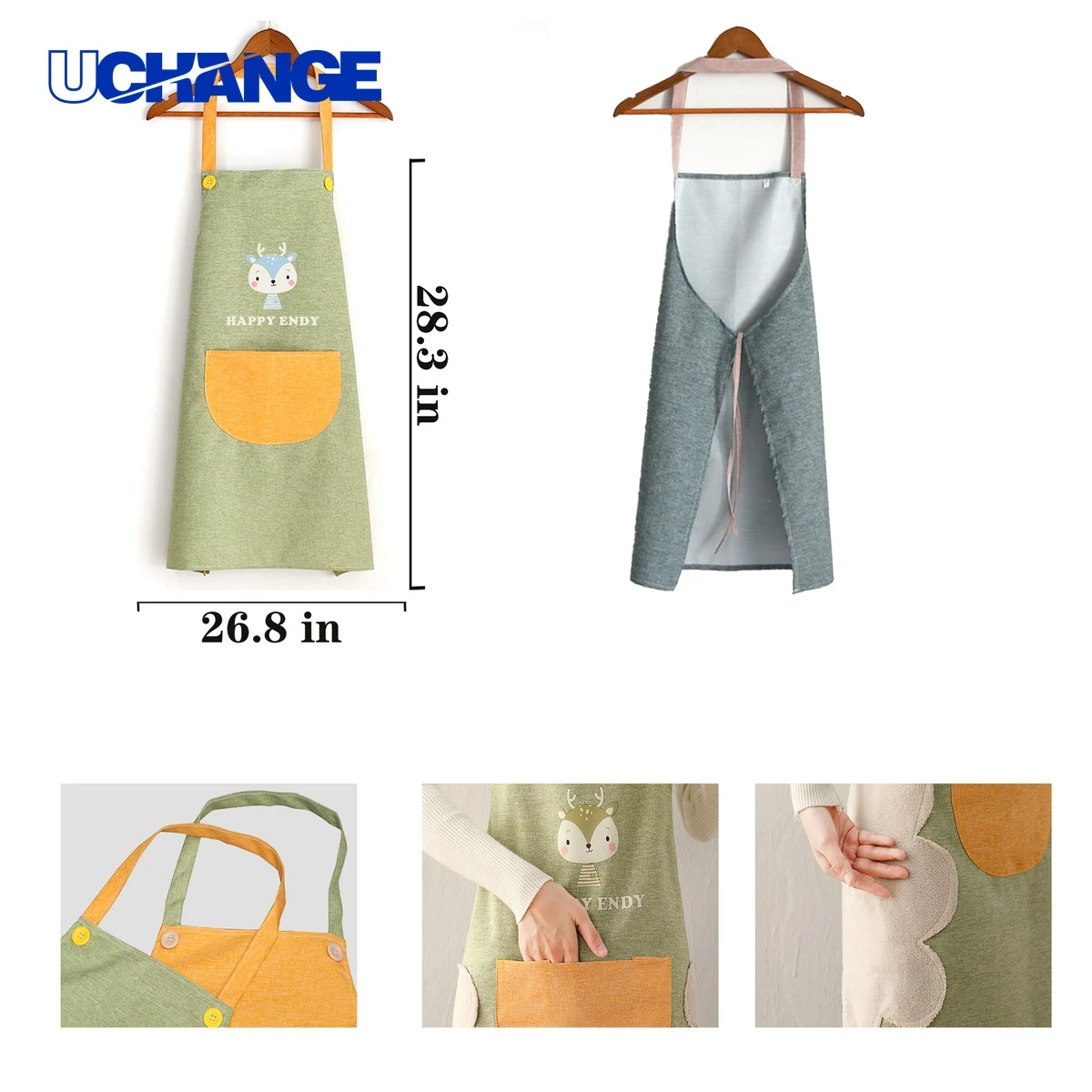 Pure Cotton Kitchen Apron 1