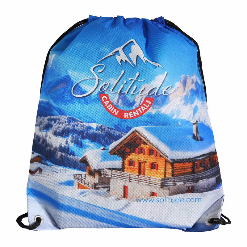 80GSM Non woven Drawstring Backpack