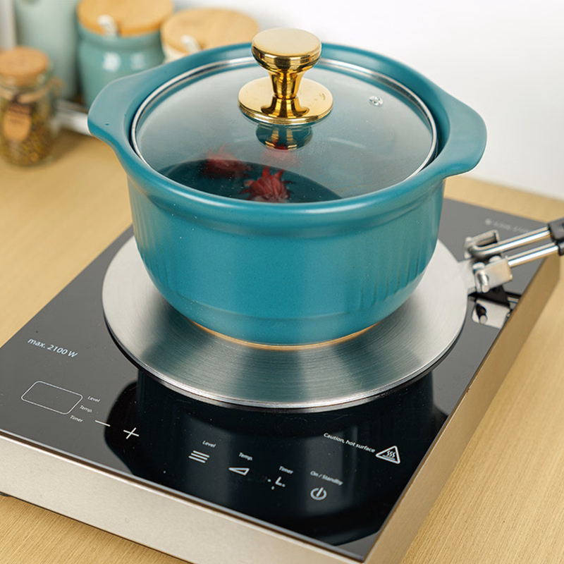 Stainless steel induction plate