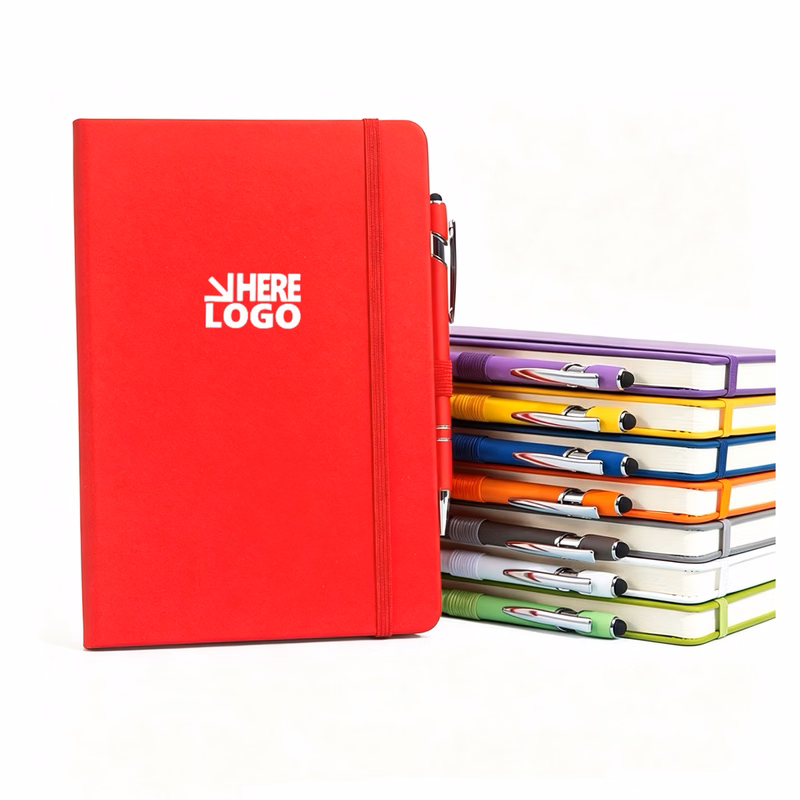 A5 Notebook With Elastic Band.