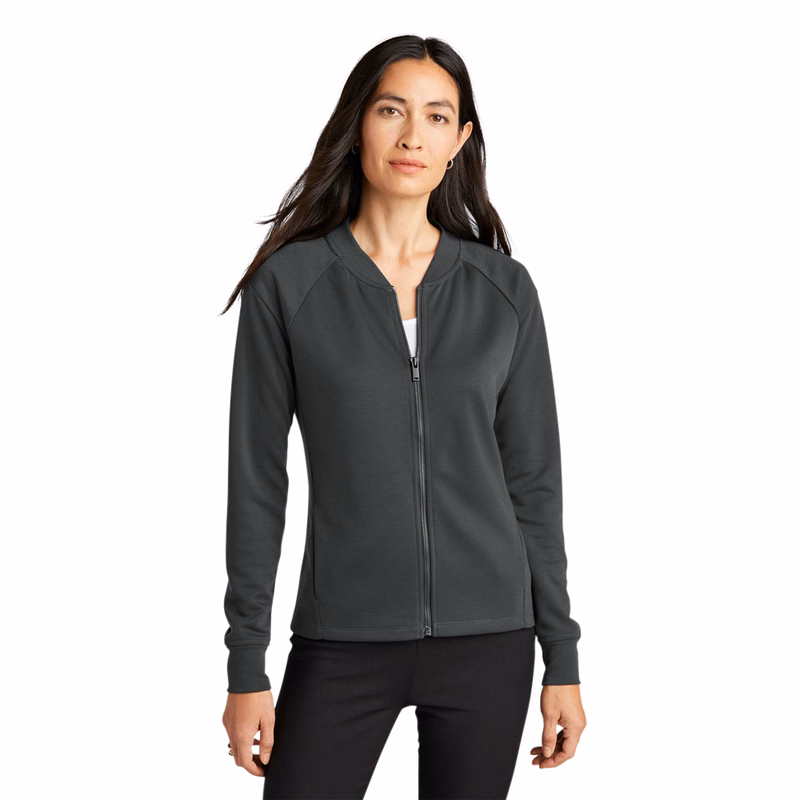 Women's Knit Bomber Jacket
