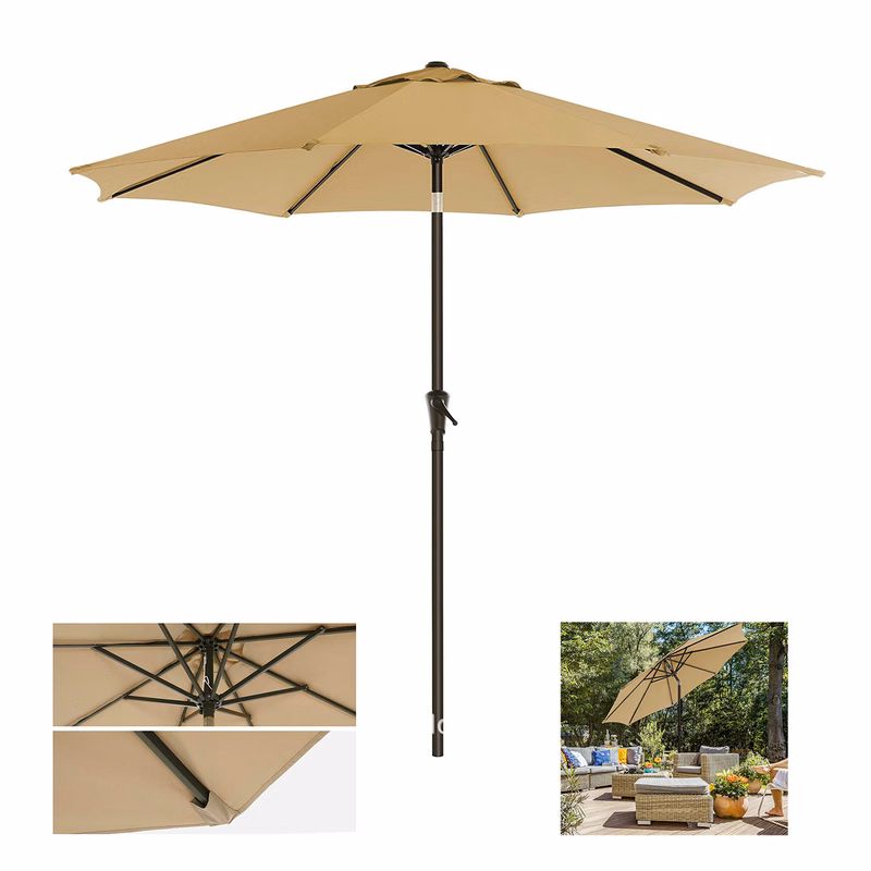 7.5' Patio Umbrella With 8 Ribs
