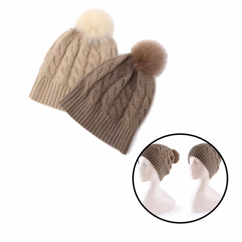 Knit Pom Beanie