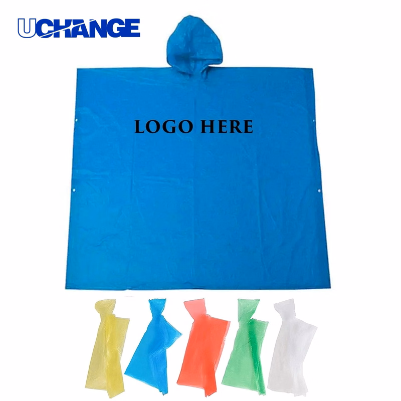 Disposable Raincoat Poncho for Emergencies