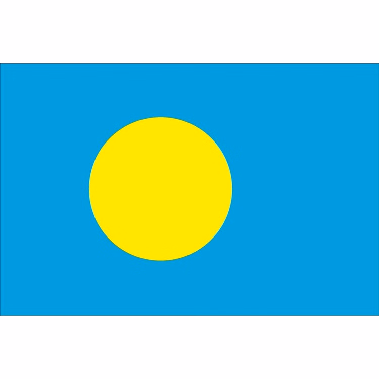 Palau Flag - 2' x 3' - Nylon