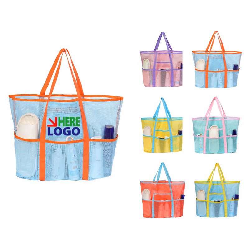 MOQ20 Mesh Beach Tote Bag
