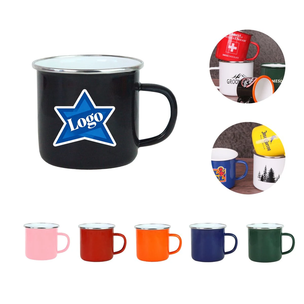 16oz Enamel Mug 1
