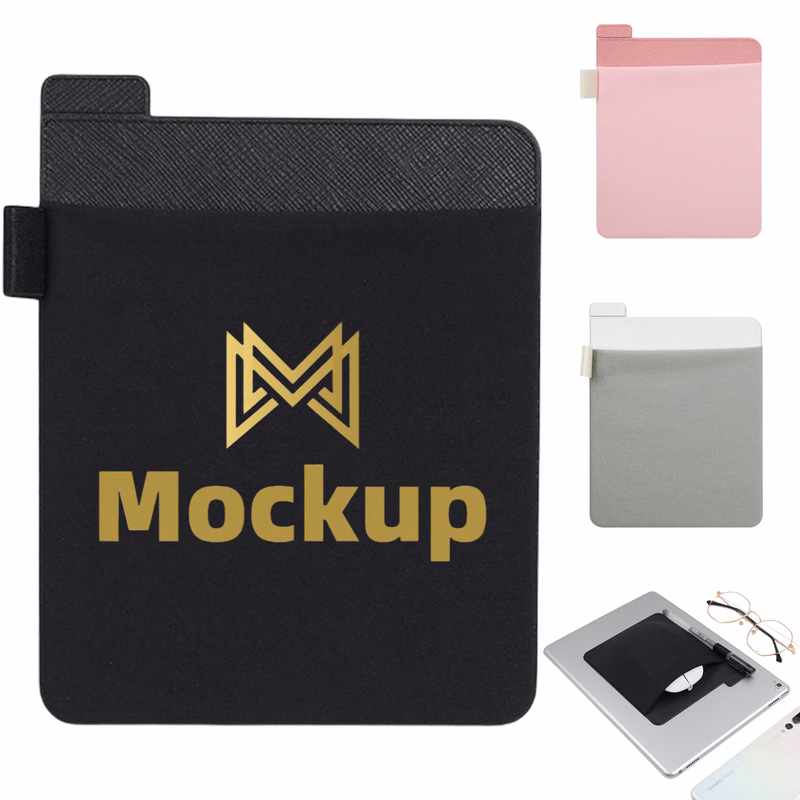 Mouse Storage Adhesive Laptop Pouch