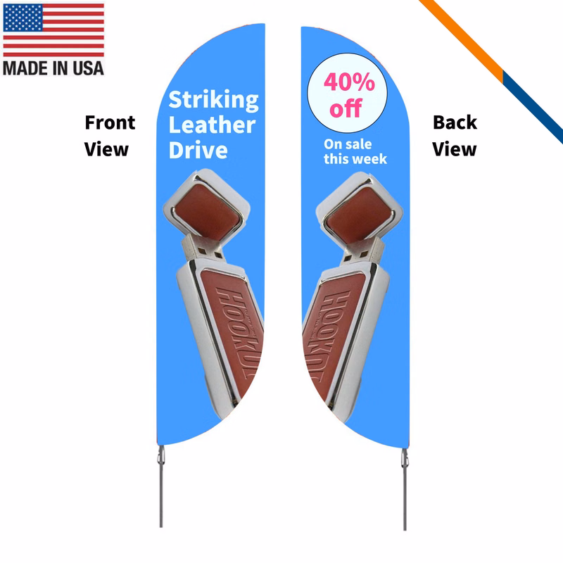 10' BrioFlag Double-Sided Super Flag