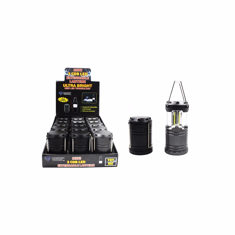 Mini Pop-Up Cob LED Lantern Assorted