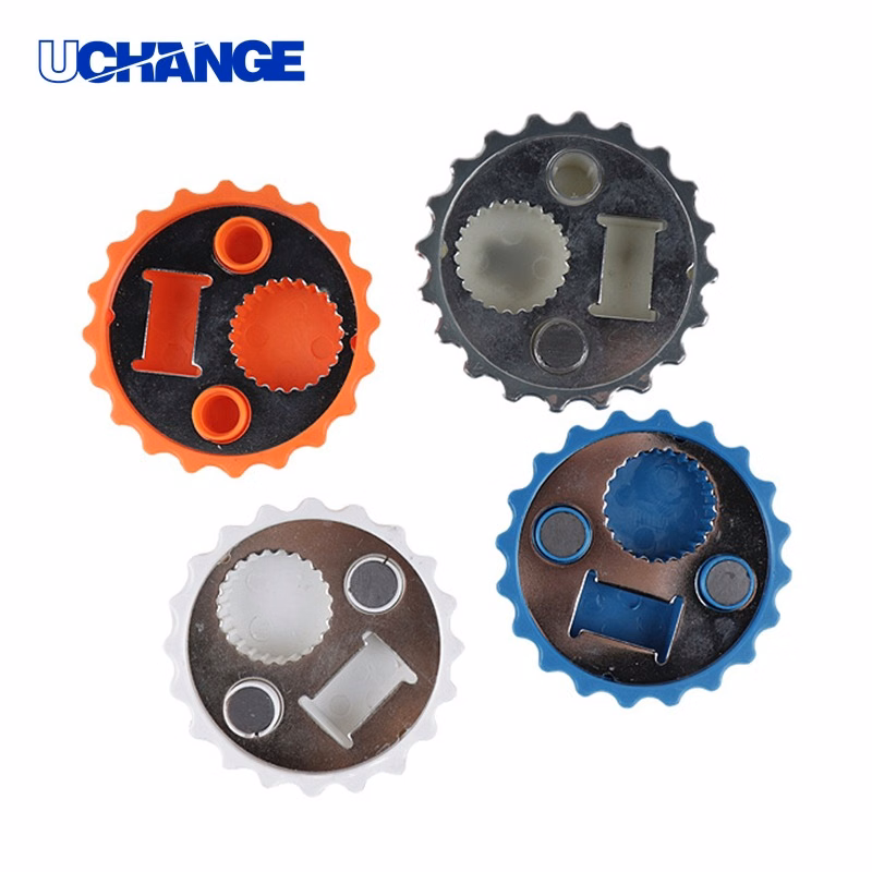 Bottle Cap Shaped Magnetic Opener Tool