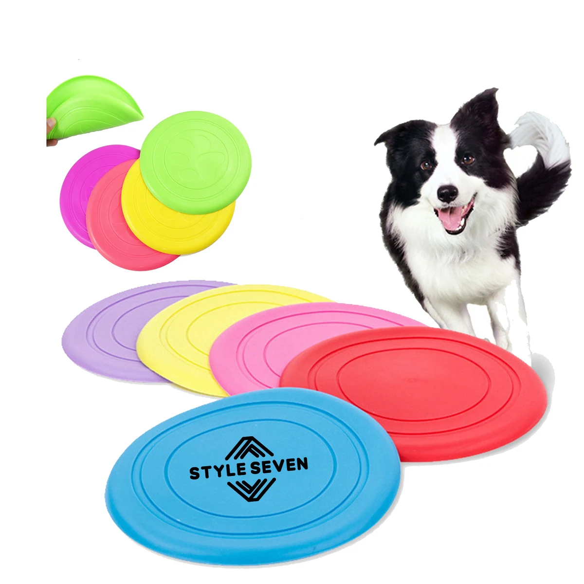 Silicone Aerial Disk Toy for Dogs 1