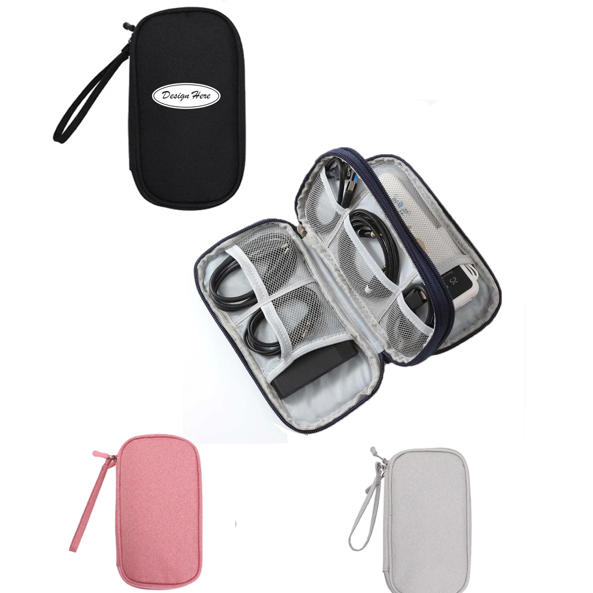 Waterproof Electronic Accessories Storage Bag, Travel Organizer 1