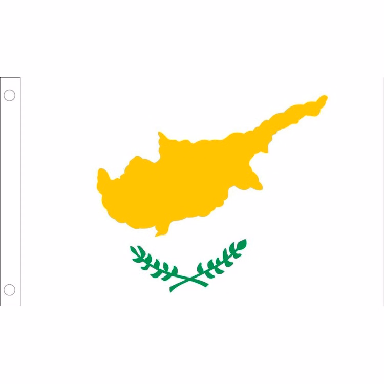 Cyprus Flag - 3' x 5' - Nylon