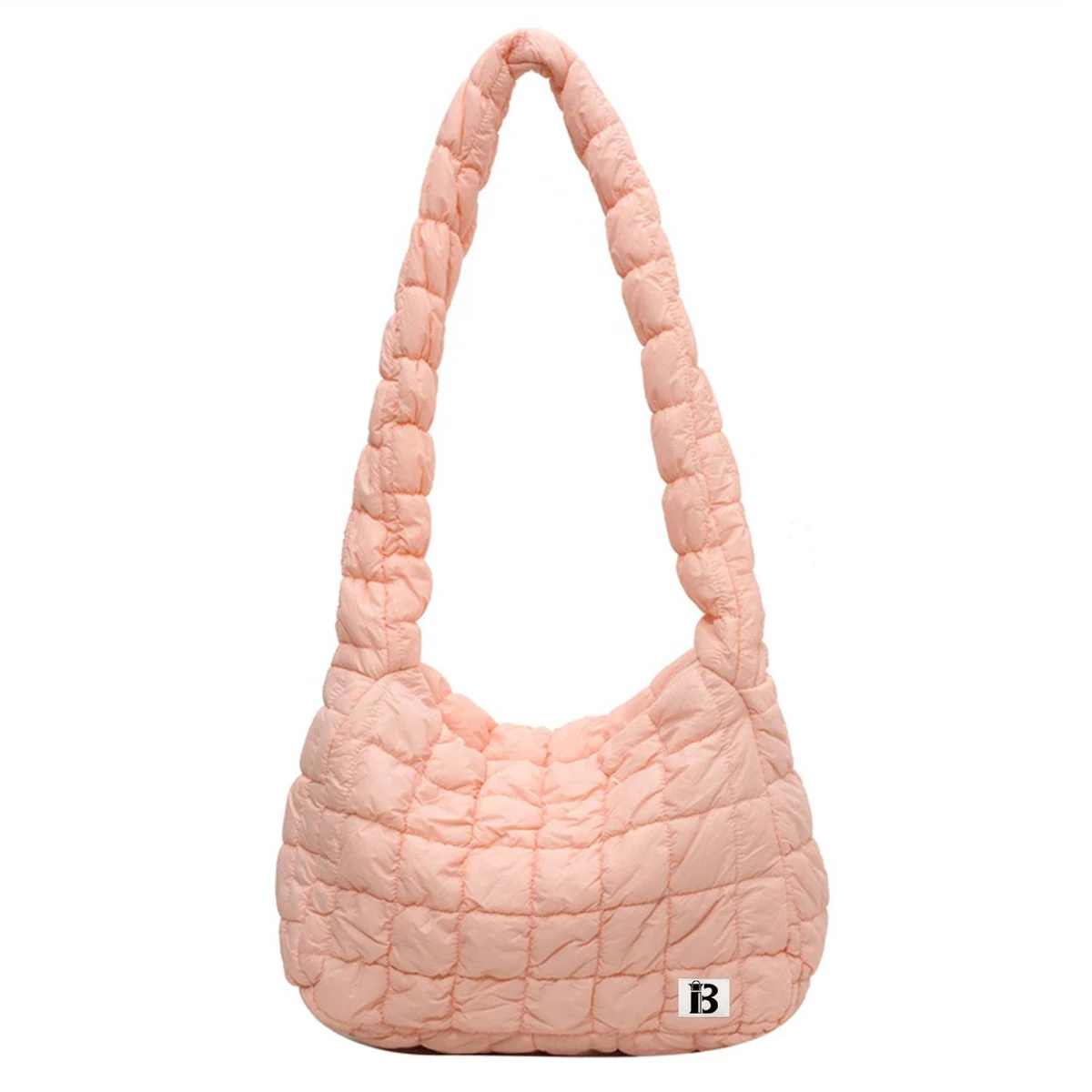Nylon folded cloud tote bag 1