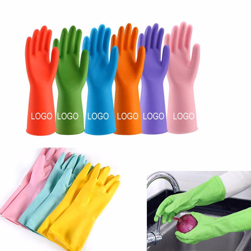 Waterproof Household Antibacterial Latex Gloves