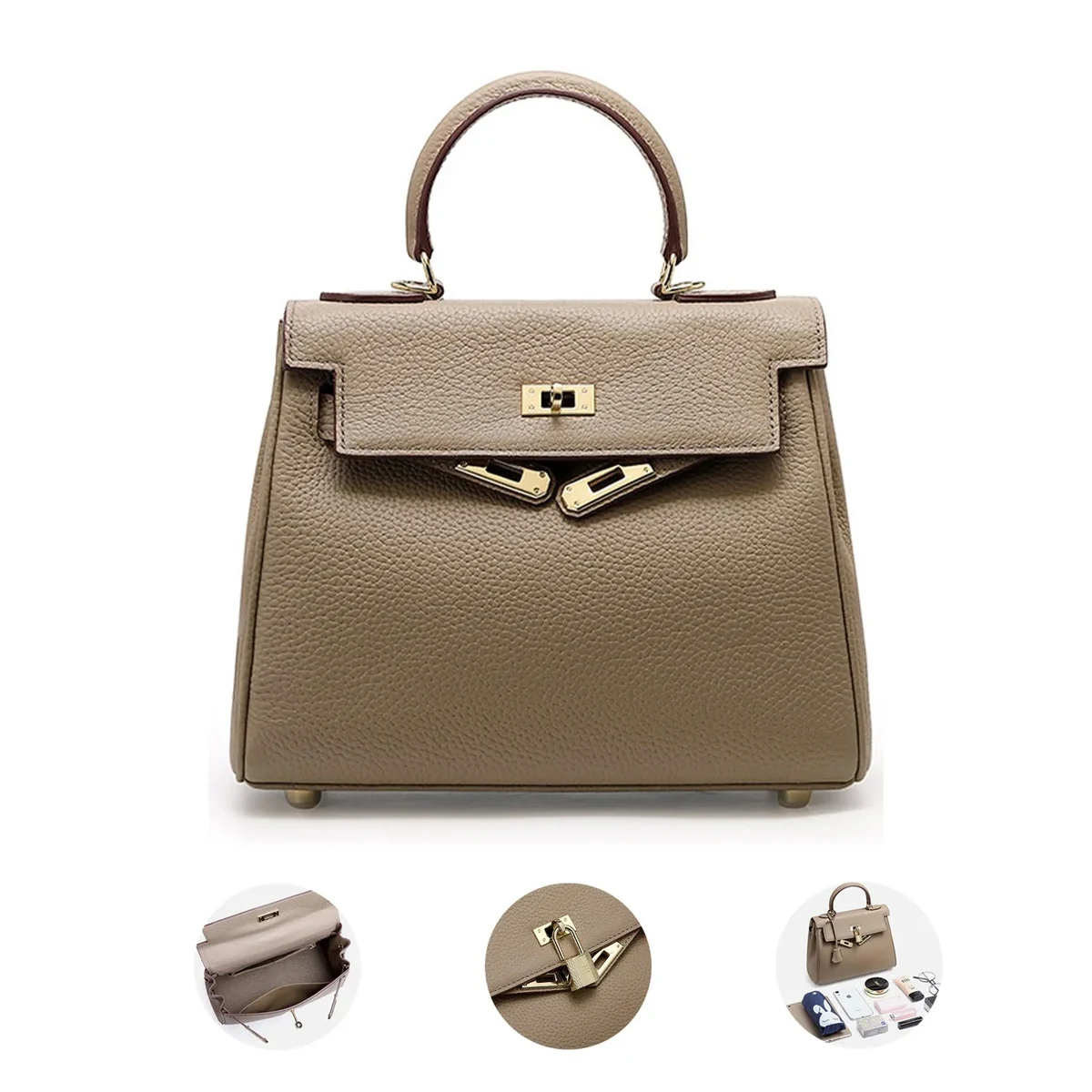 Leather Handbag 1