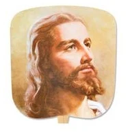 Christ The Lord Stock Religious & Inspirational Fan 1