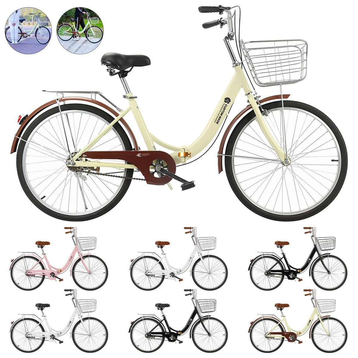 26" Solid-Tire Bicycle 1