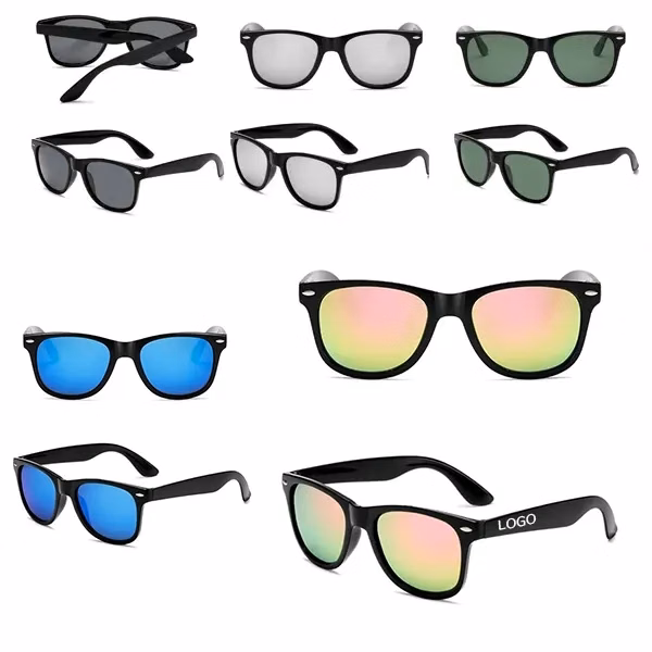 Mirror Lens Polarized Sunglasses with UV Blocking Protection