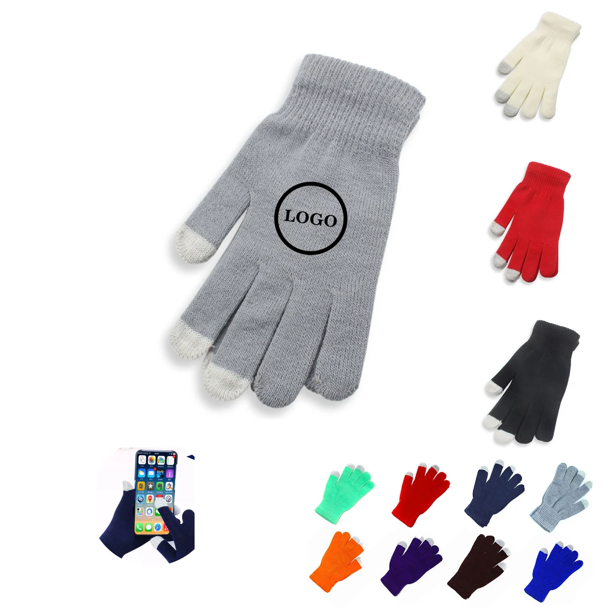 Touchscreen-Friendly Winter Mittens 1