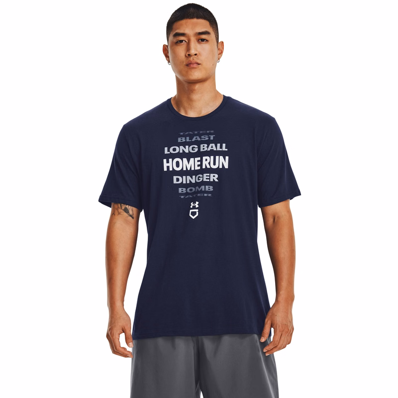 Men's UA Baseball Home Run Short Sleeve 