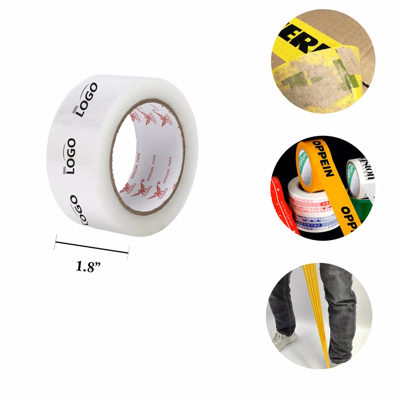 MOQ30 110 yards Customized Packing Tape Advertising Print