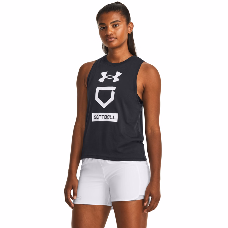 Women's UA Softball Icon Logo Tank 