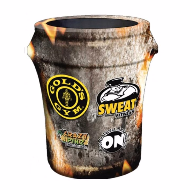 Spandex Bin Covers (Dye-Sublimated) 33 GAL