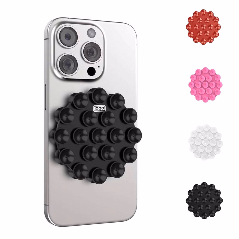 Silicone Suction Phone Mount with Adhesive Backing
