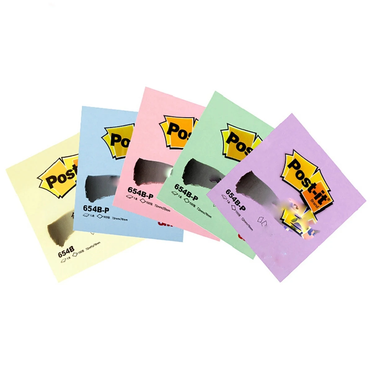 Post It Notes 3X3 In 1