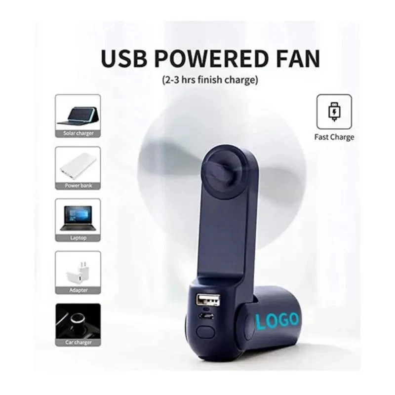 Rechargeable Portable Usb Fan 1