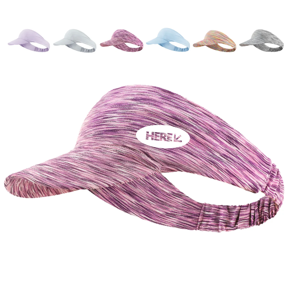 Breathable Outdoor Running Visor Hat 1
